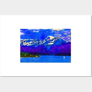 Serenity Boating On Lake Dillon Posters and Art